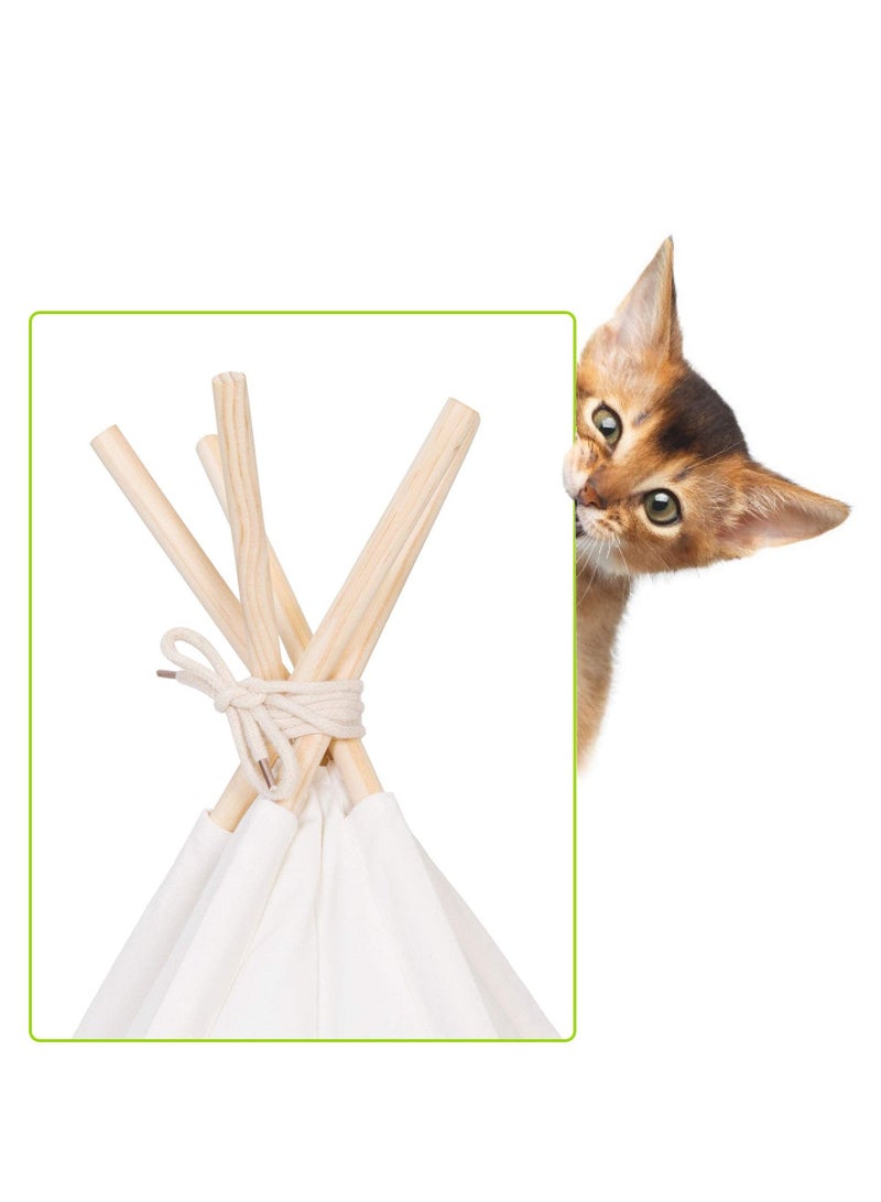 Pet nest, Portable Pet Tents for Small Dogs or Cats, Puppy Sweet Bed Washable Dog or Cat Houses with Cushion