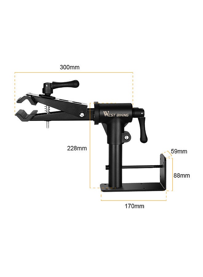 Bike Table Rack Indoor Mountain Bike Road Bike Maintenance Bracket Wall-Mounted Bicycle Holder Cycling Accessory Bike Hanger