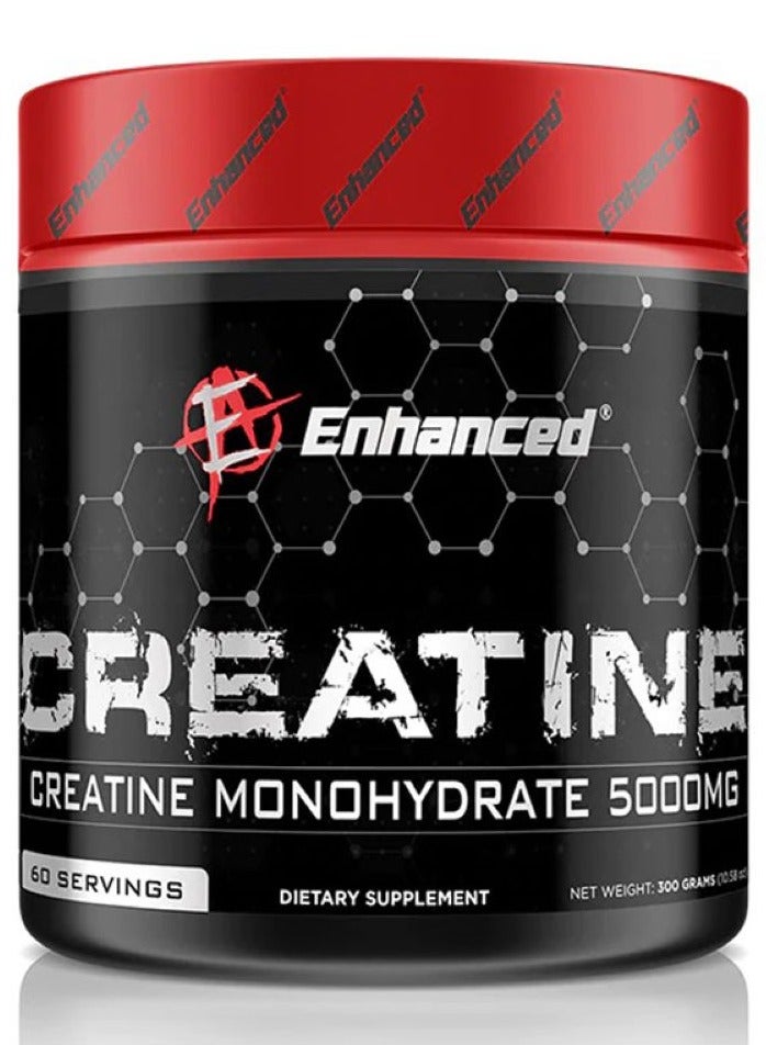 Creatine Monohydrate 300g 60 Servings Unflavored