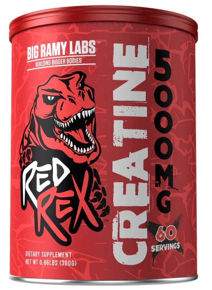 RED REX CREATINE 5000MG UNFLAVORED 300G