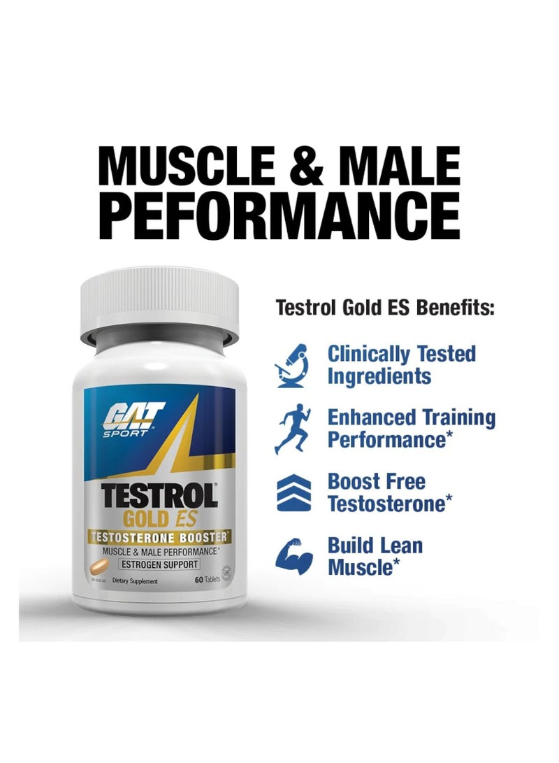 Testrol Gold ES, 60 Tablets, 30 Servings