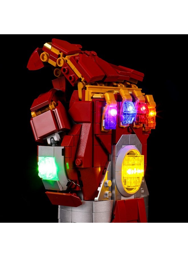 Led Lighting Kit For Lego76223 Nano Gauntlet Compatible With Lego Marvel Building Blocks Model Not Include The Lego Set
