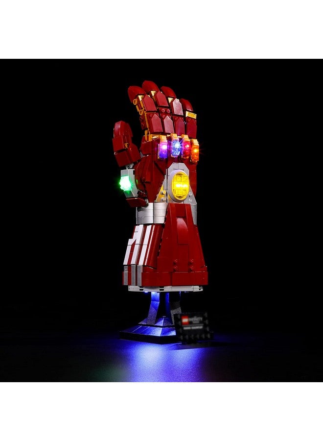 Led Lighting Kit For Lego76223 Nano Gauntlet Compatible With Lego Marvel Building Blocks Model Not Include The Lego Set
