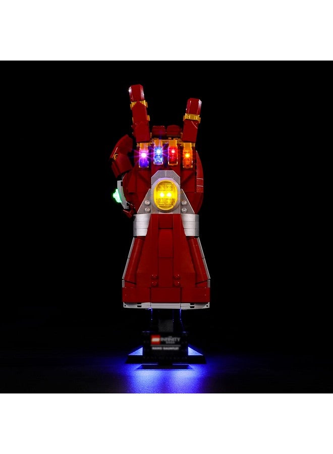 Led Lighting Kit For Lego76223 Nano Gauntlet Compatible With Lego Marvel Building Blocks Model Not Include The Lego Set