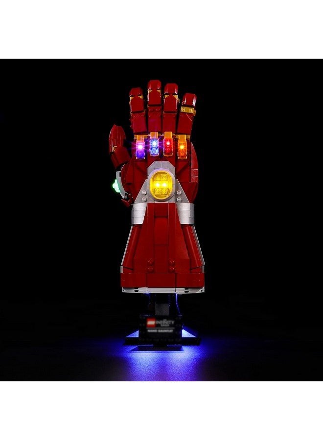 Led Lighting Kit For Lego76223 Nano Gauntlet Compatible With Lego Marvel Building Blocks Model Not Include The Lego Set