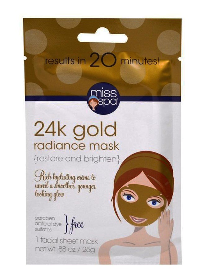 24K Gold Facial Sheet Mask 25grams