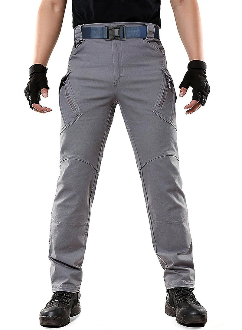 Men's Tactical Belt, Nylon Military Web Belts for Men with Black Buckle for Cargo Shorts