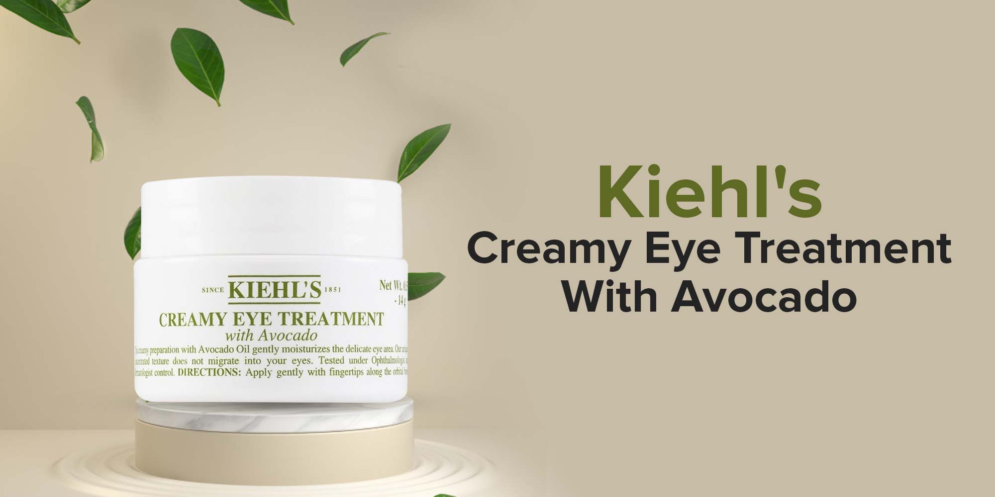 Creamy Eye Treatment with Avocado White 14grams