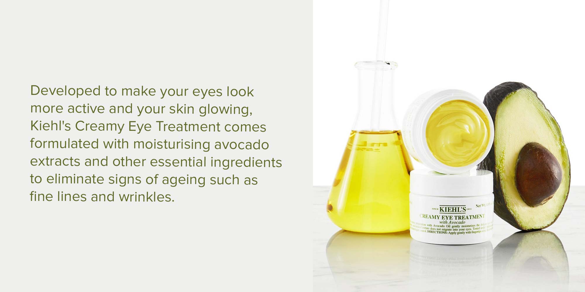 Creamy Eye Treatment with Avocado White 14grams