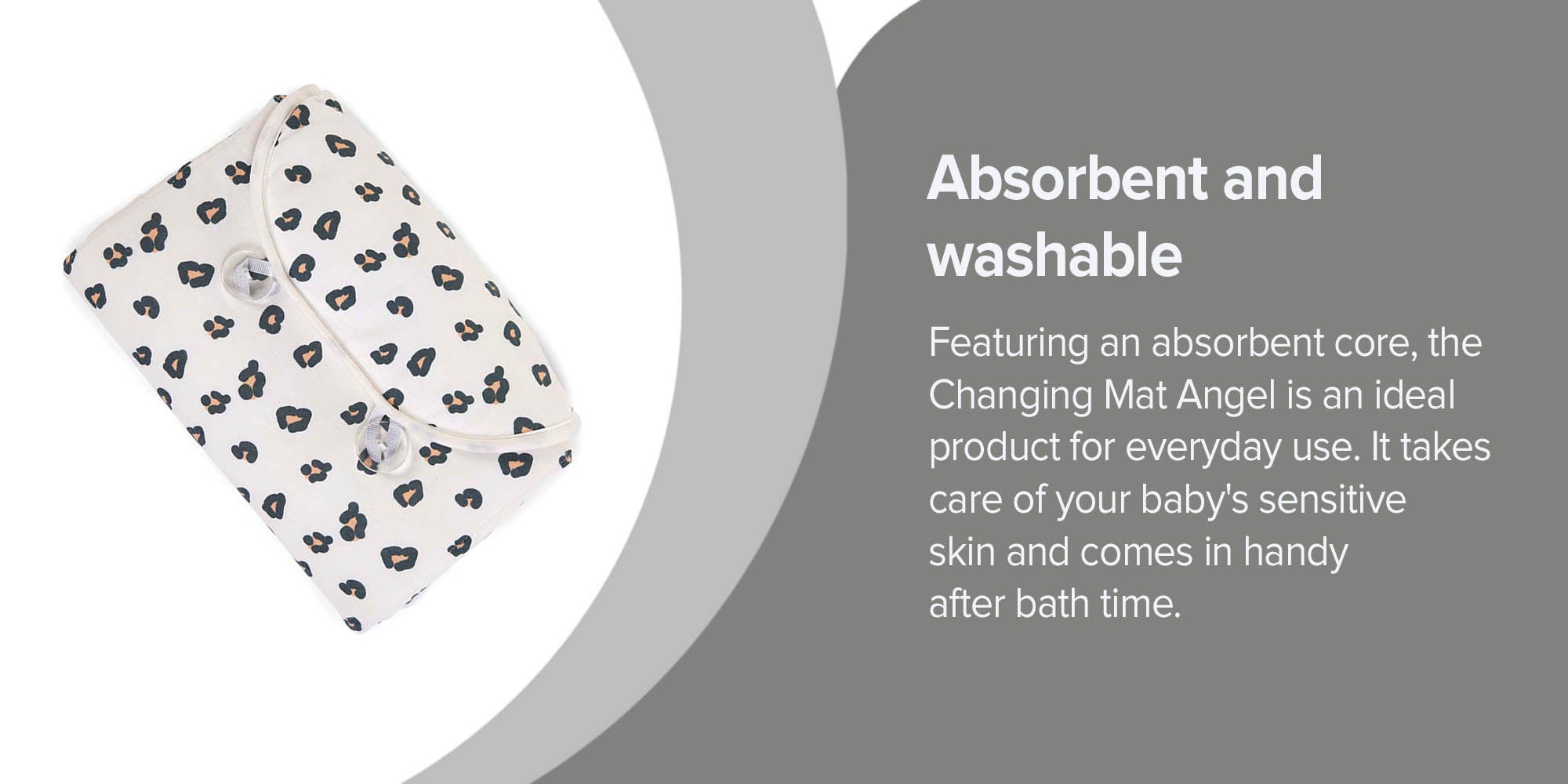 Changing Mat Angel Jersey Leopard
