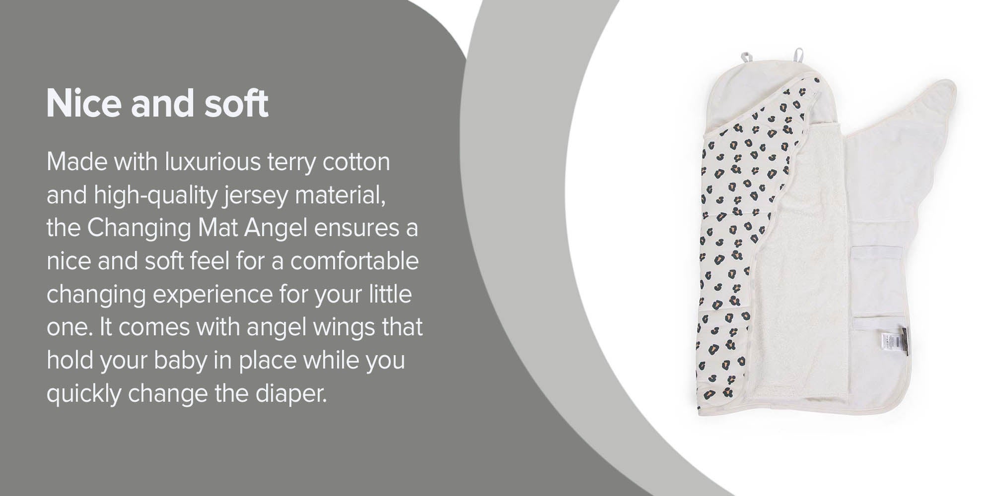 Changing Mat Angel Jersey Leopard