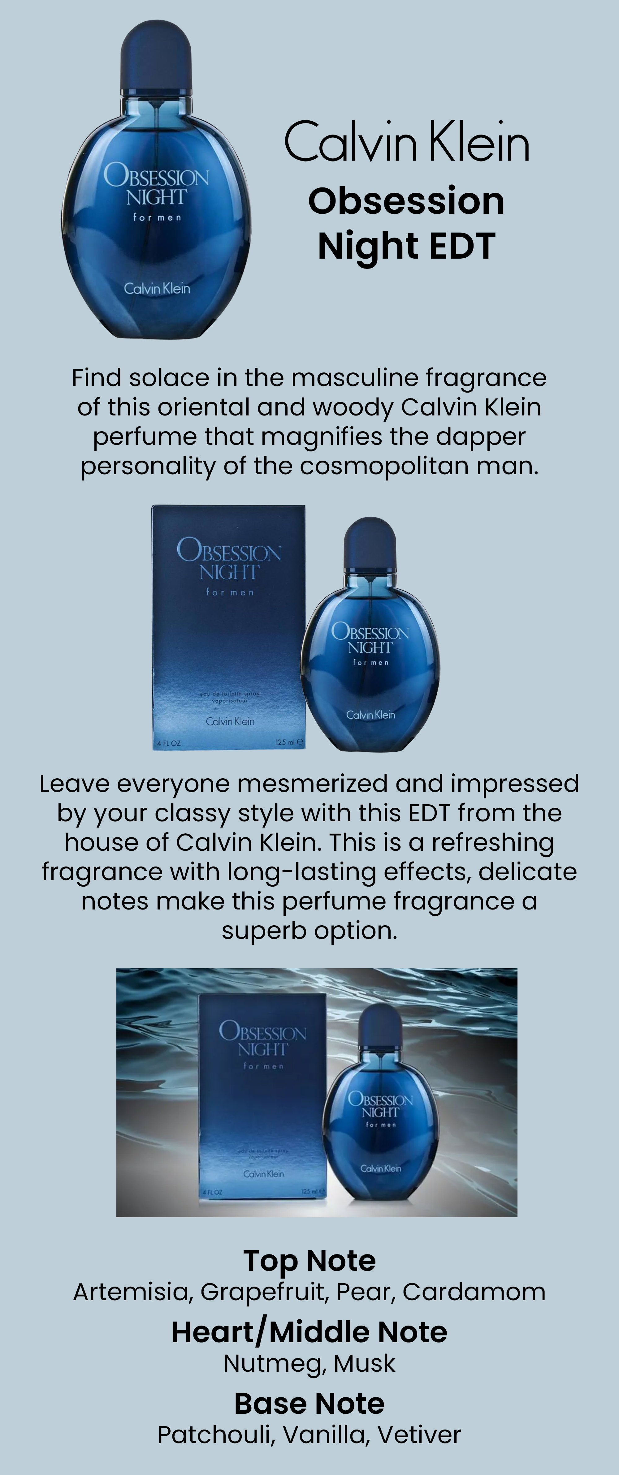 Obsession Night EDT 125ml