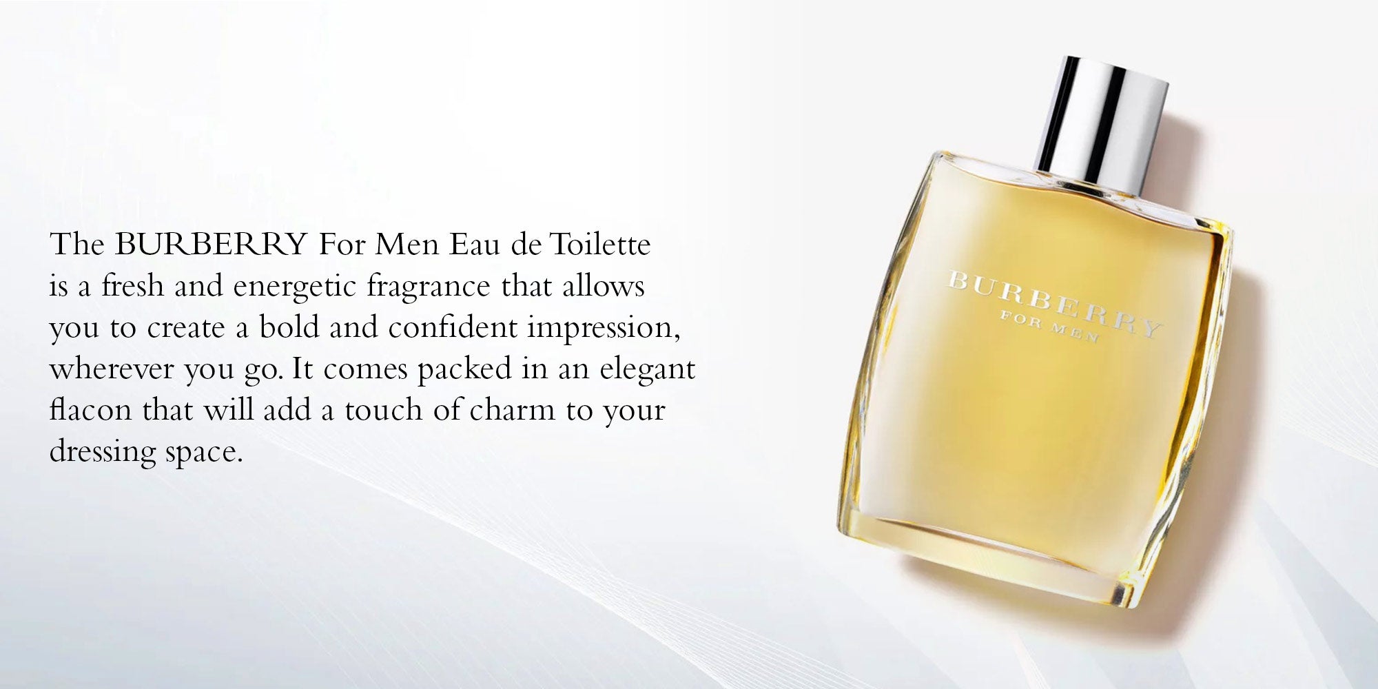 For Men Eau de Toilette 100ml