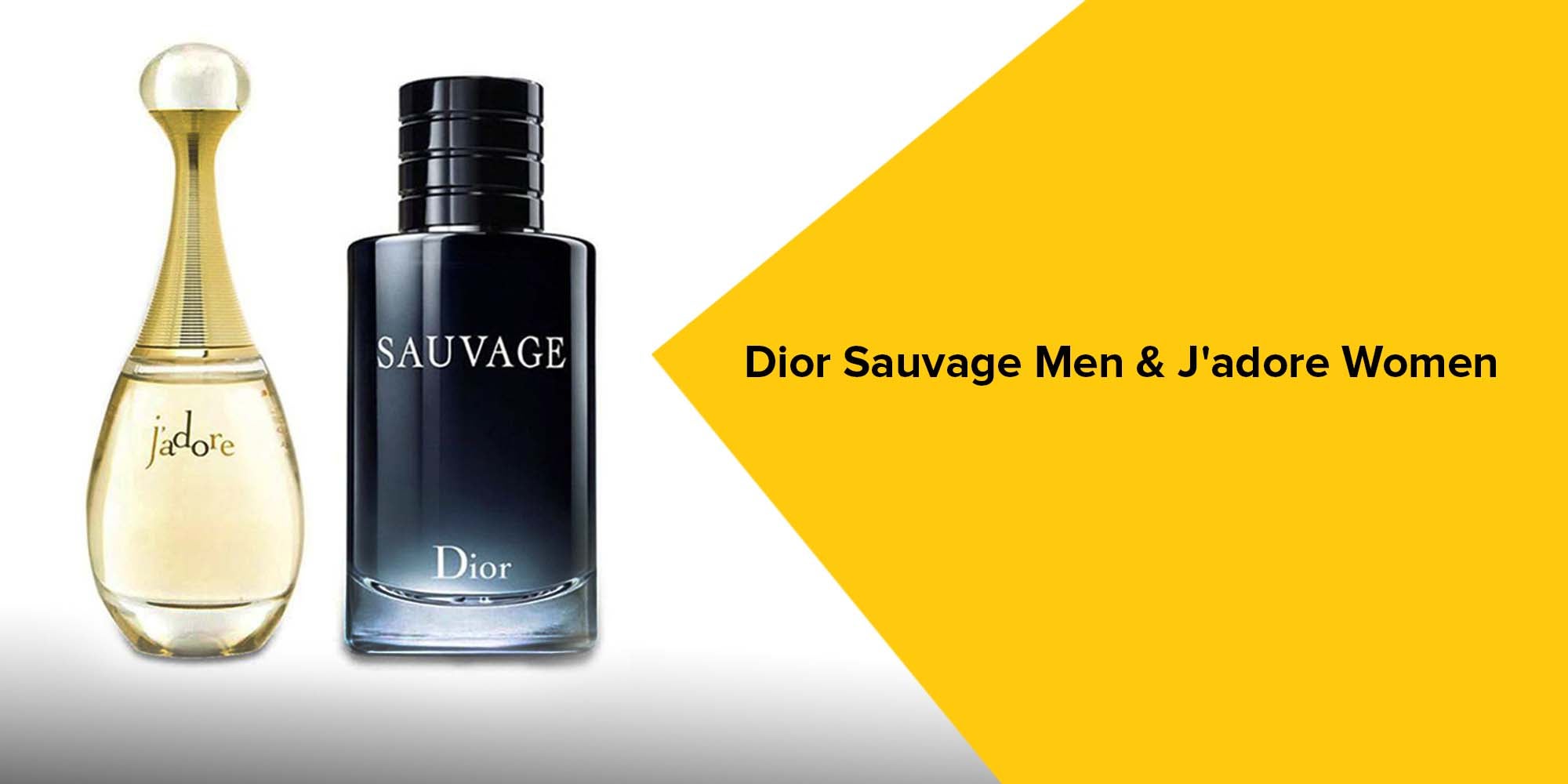 Sauvage & J'Adore EDP Set Sauvage (100), J'Adore (100)ml