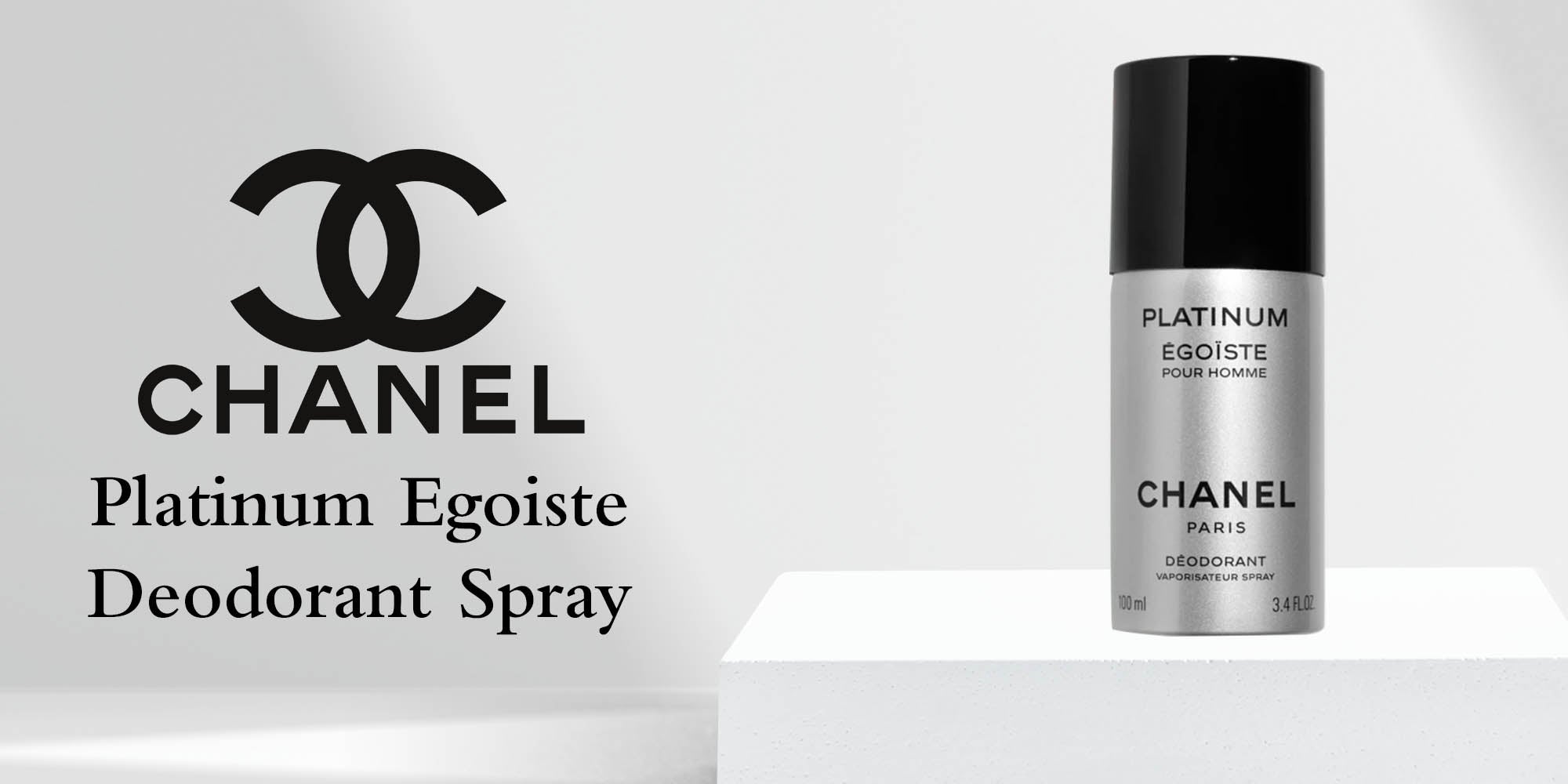 Egoiste Platinum Deodorant Spray 100ml