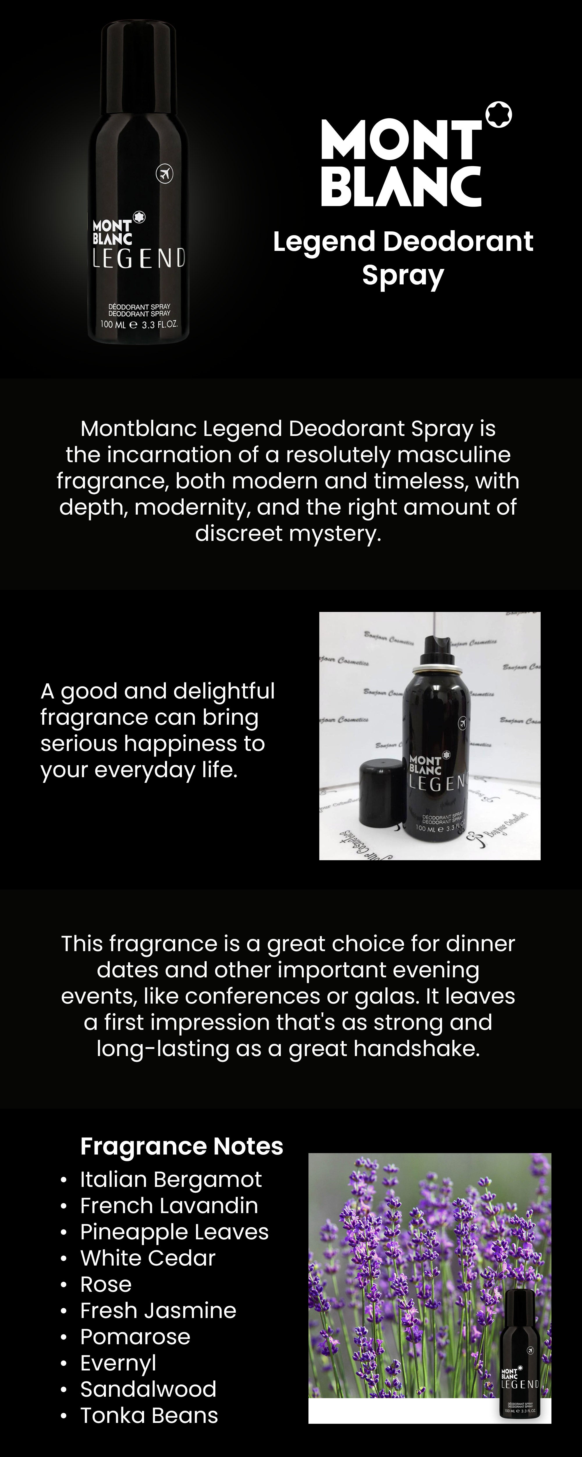 Legend Deodorant Spray 100ml