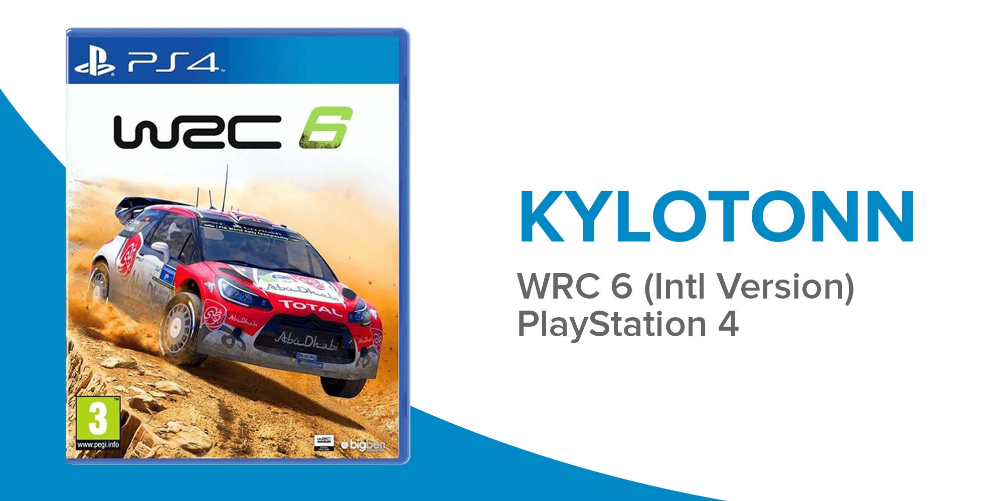 WRC 6 (Intl Version) - Racing - PlayStation 4 (PS4)