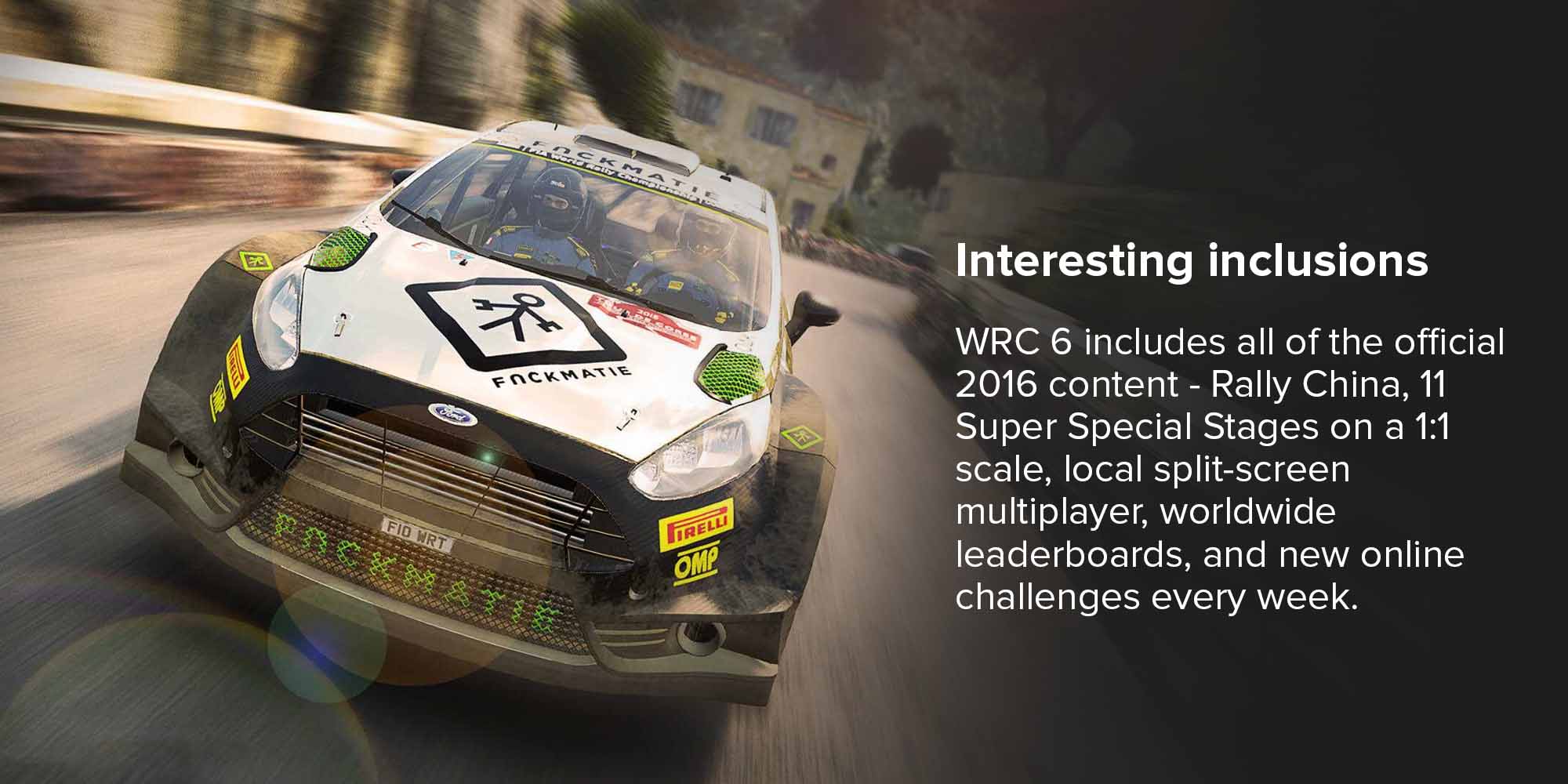 WRC 6 (Intl Version) - Racing - PlayStation 4 (PS4)