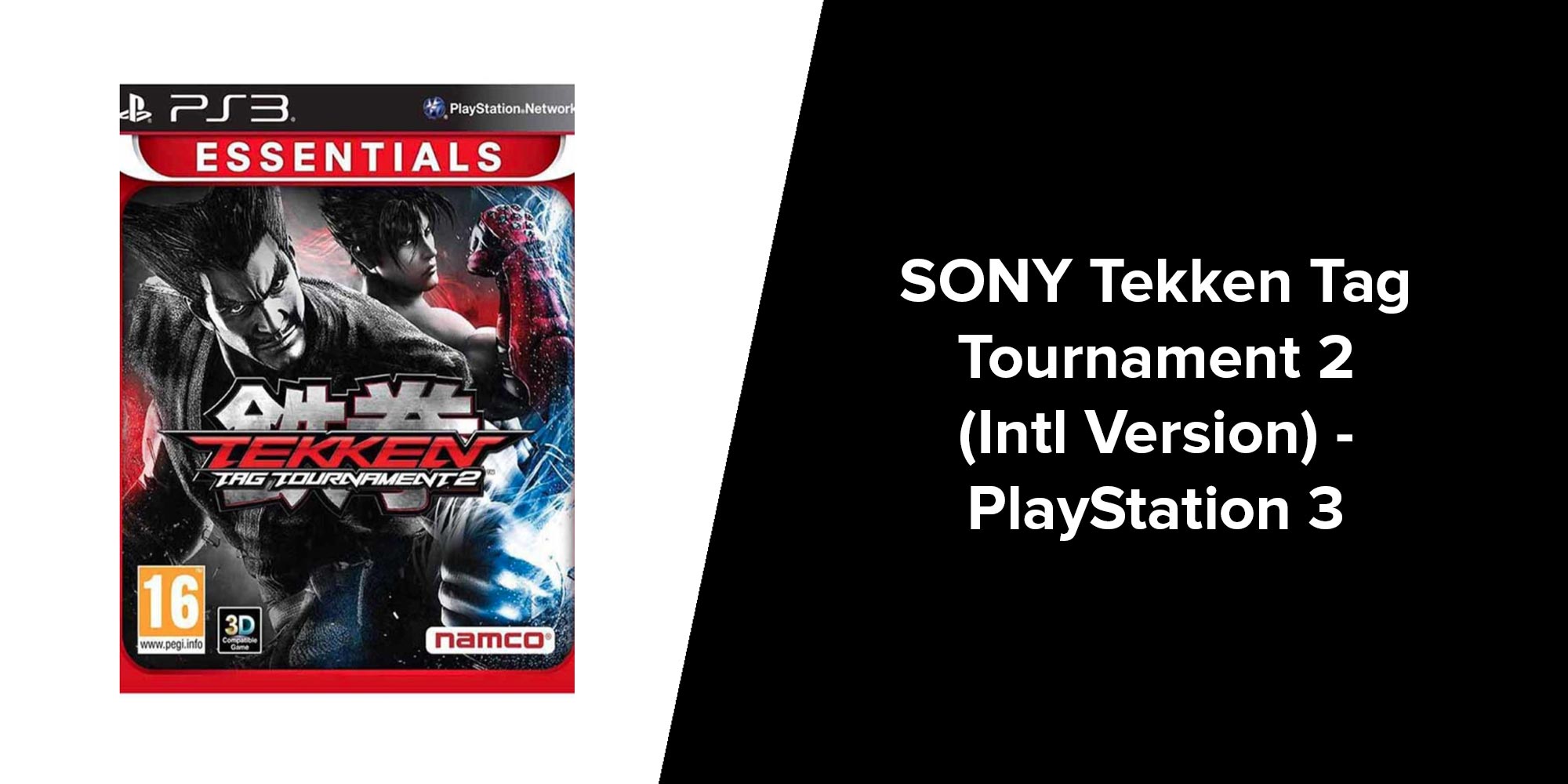 Tekken Tag Tournament 2 - (Intl Version) - Fighting - PlayStation 3 (PS3)