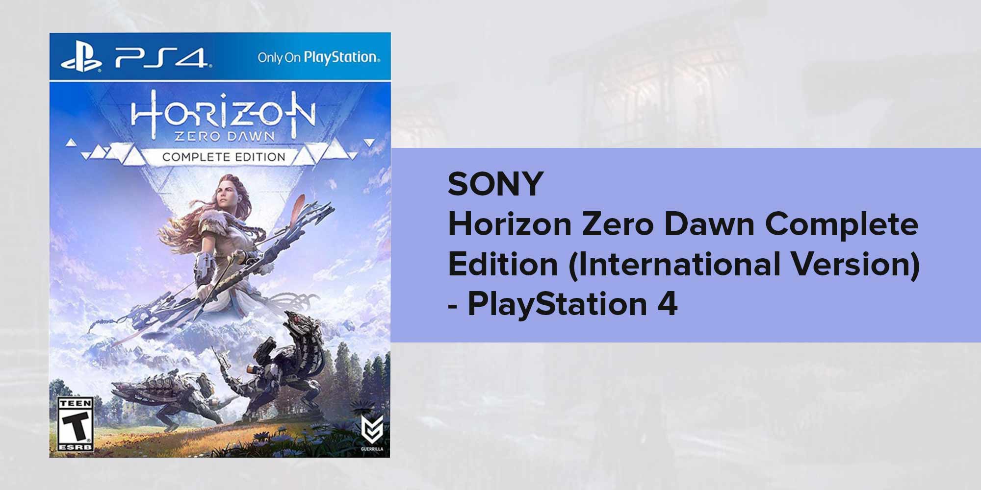 Horizon Zero Dawn (Intl Version) - Action & Shooter - PlayStation 4 (PS4)