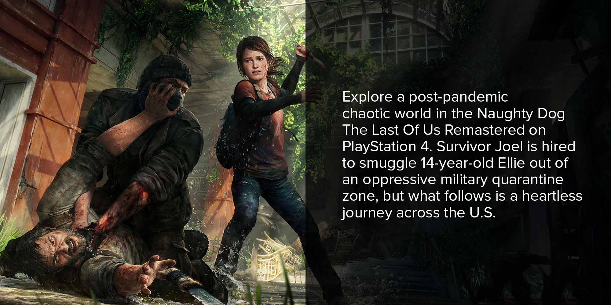 The Last Of Us Remastered(Intl Version) - Action & Shooter - PlayStation 4 (PS4)