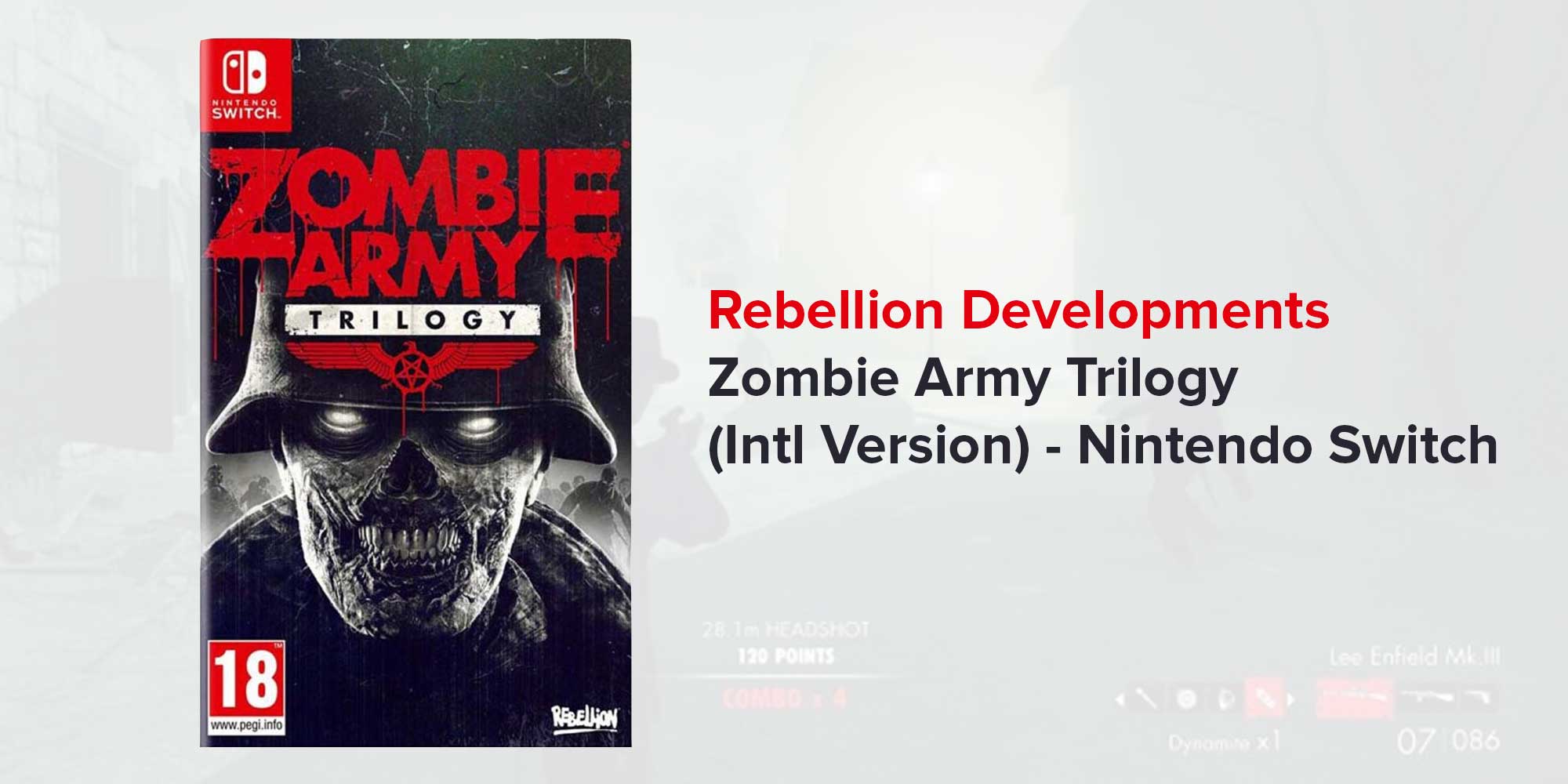 Zombie Army Trilogy - (Intl Version) - Nintendo Switch