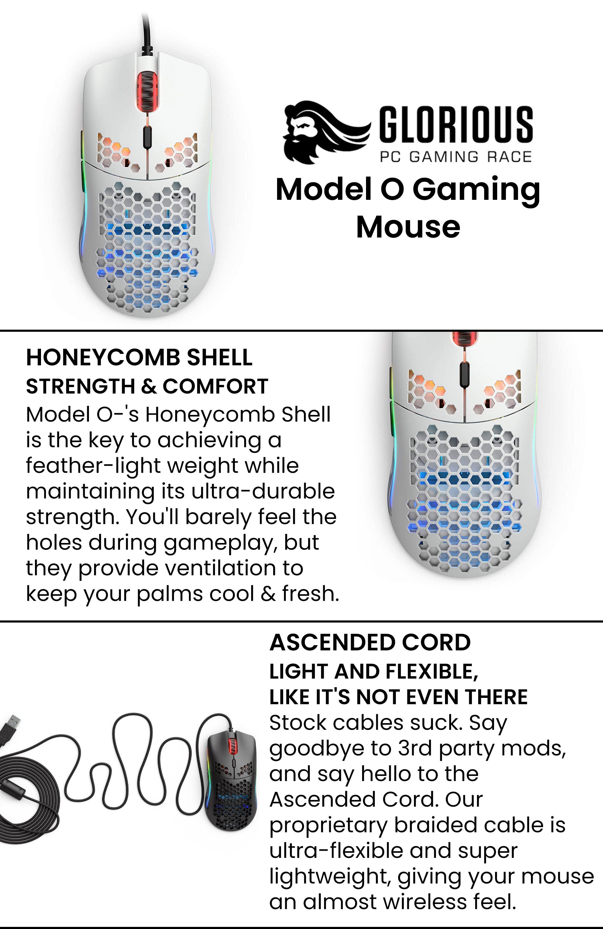 Model O Minus Gaming Mouse