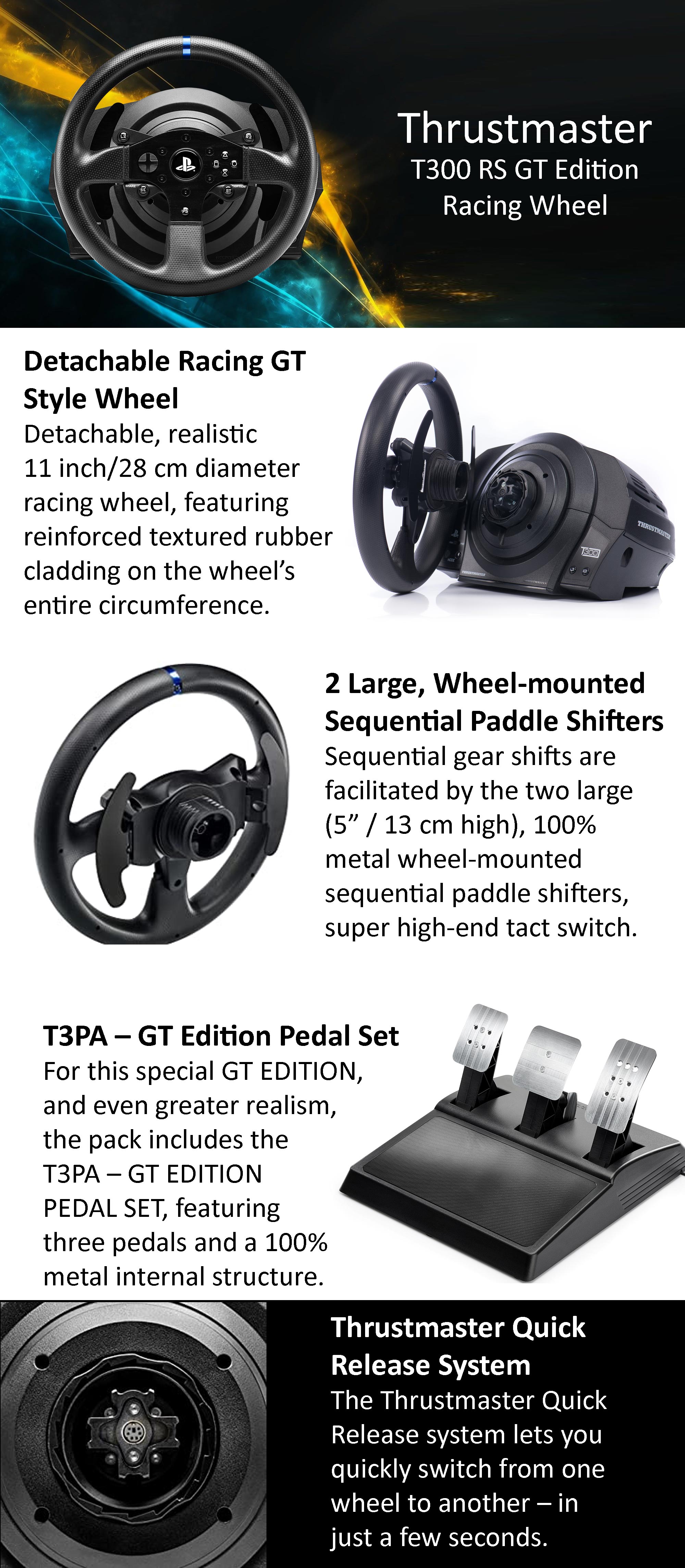 Gran Turismo Edition Racing Wheel PS5,PS4 And PC