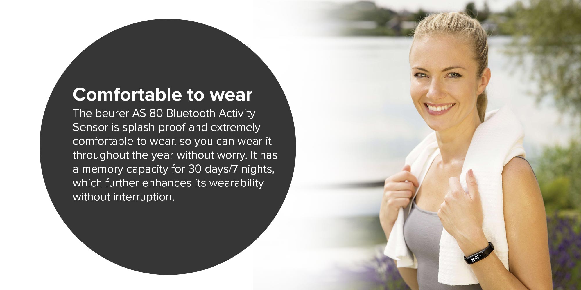 Activity Sensor Fitness Tracker Black