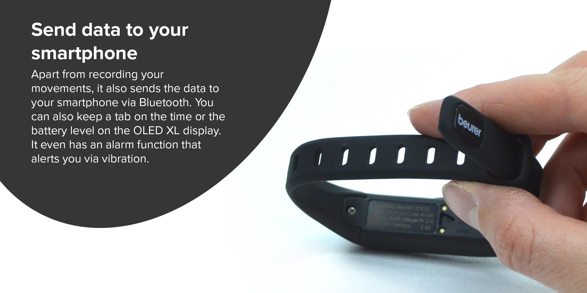 Activity Sensor Fitness Tracker Black