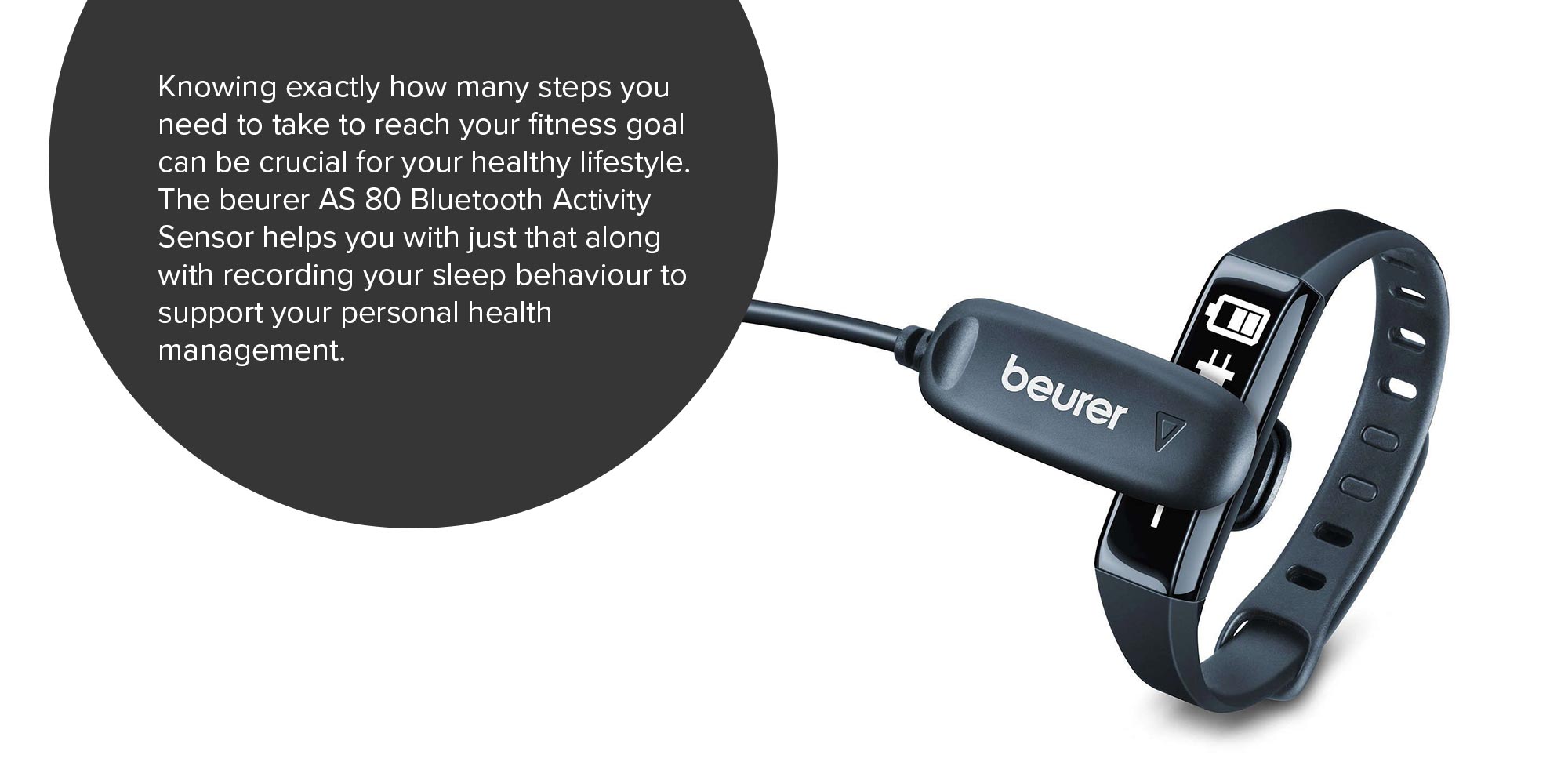 Activity Sensor Fitness Tracker Black