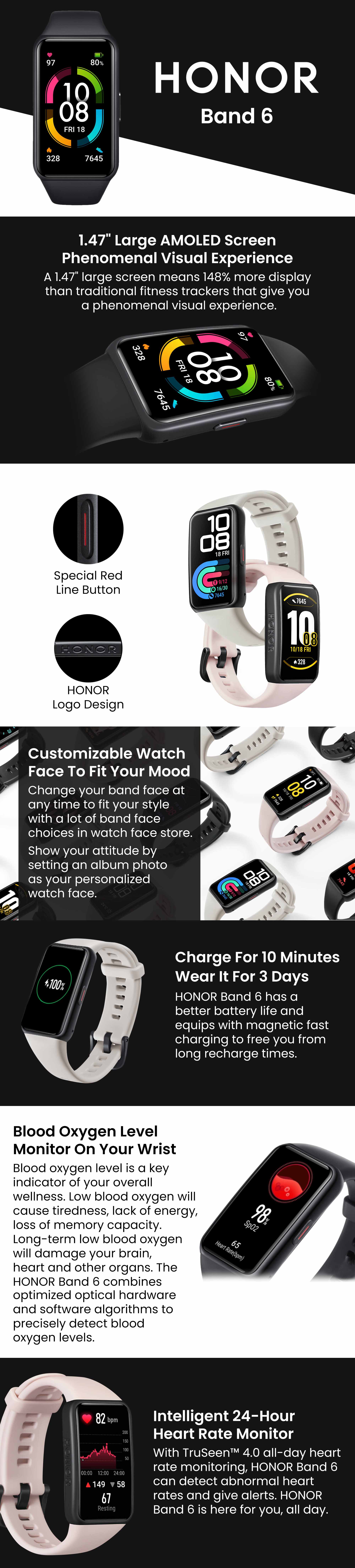 Band 6 Meteorite Black