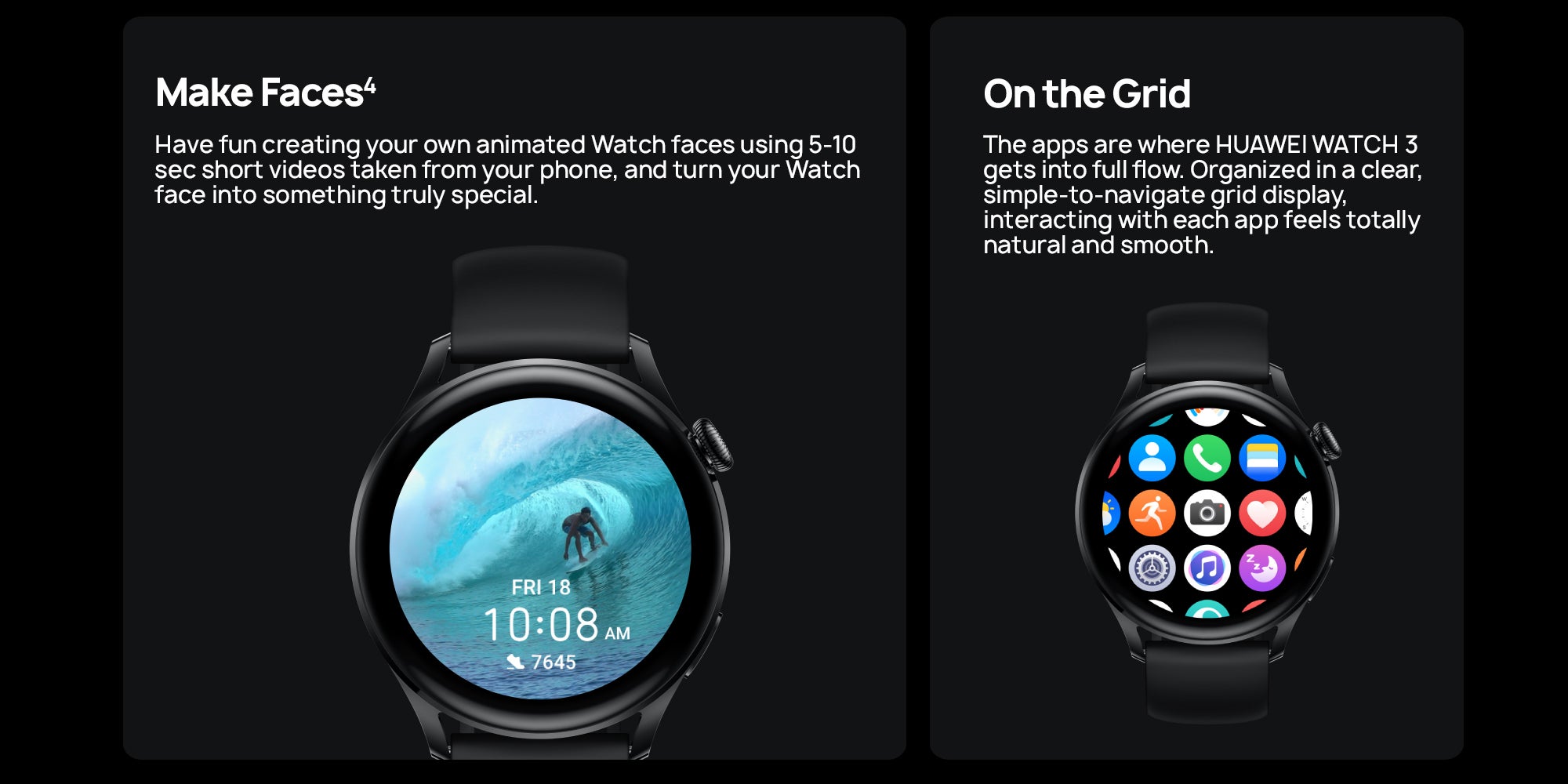 Watch 3 Classic 4G SmartWatch eSIM Cellular All-day SpO2 monitoring Stainless Steel Brown 3-Classic