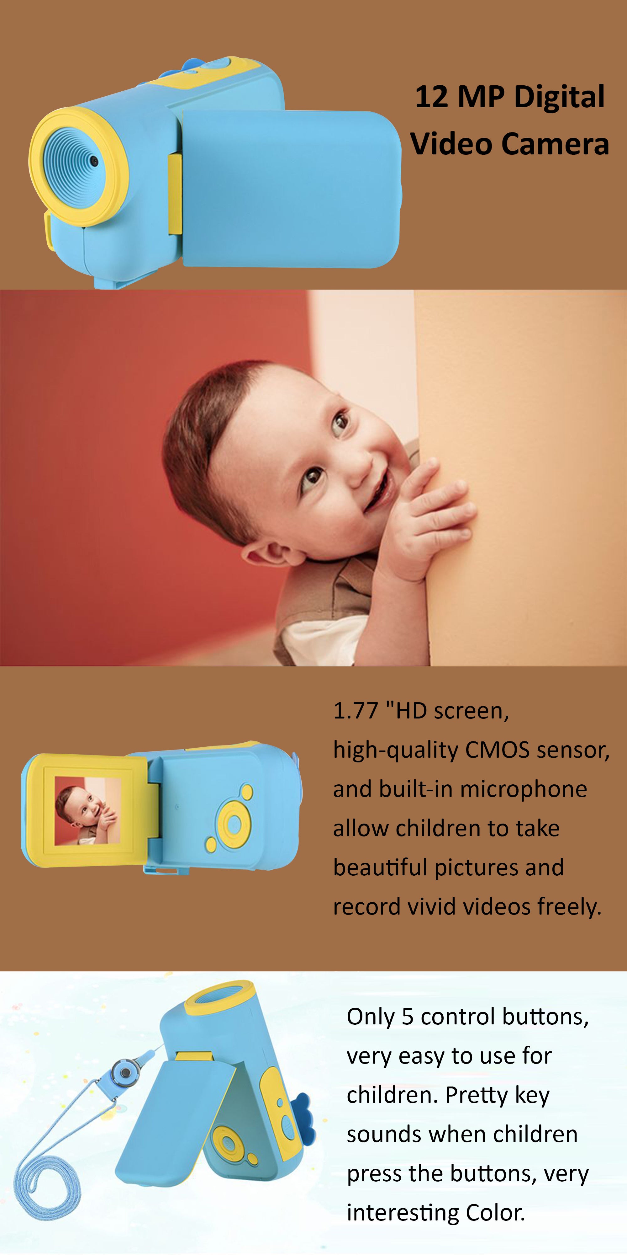 12 MP Digital Video Camera
