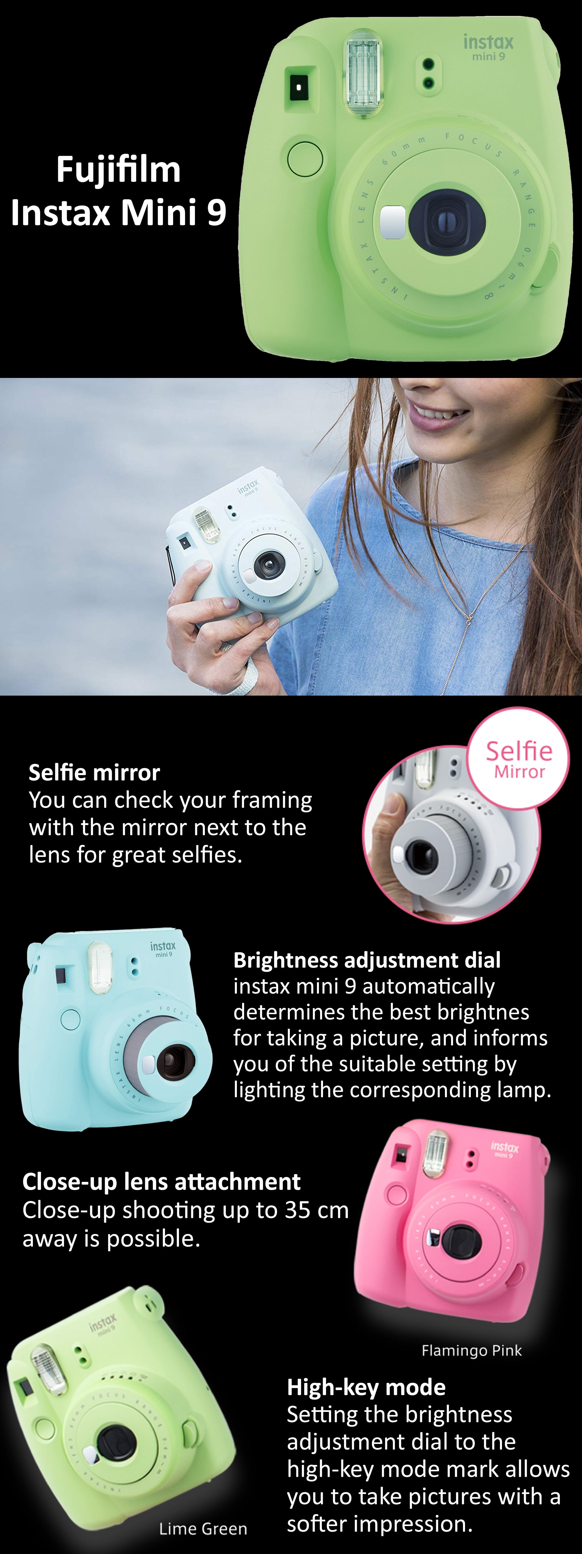 Instax Mini 9 Instant Film Camera Lime Green