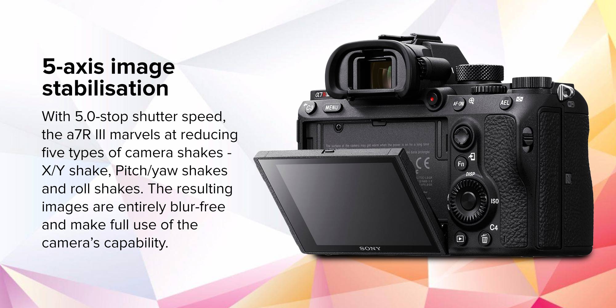 α7R Iii 35mm Full-Frame Camera Black