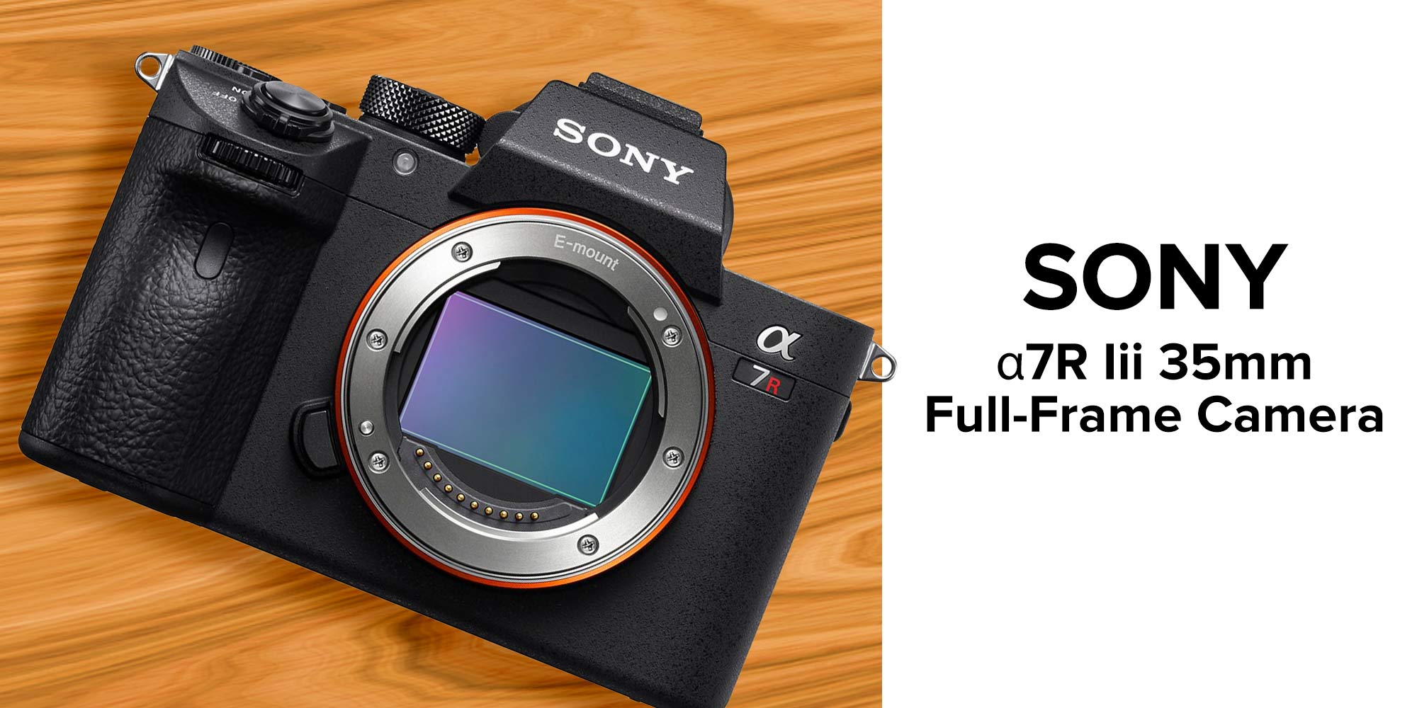 α7R Iii 35mm Full-Frame Camera Black