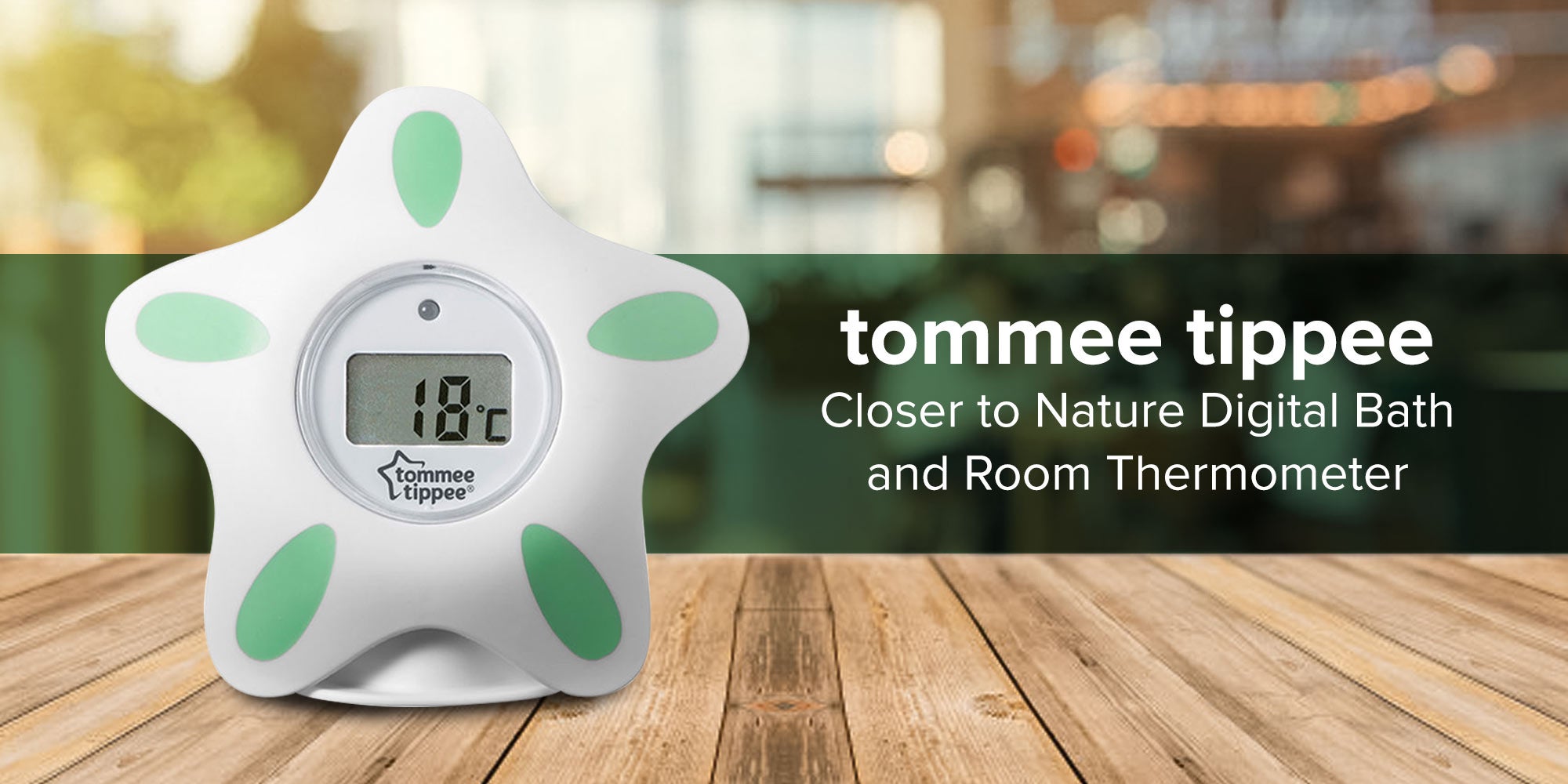 Closer to Nature Bath And Room Thermometer Assorted