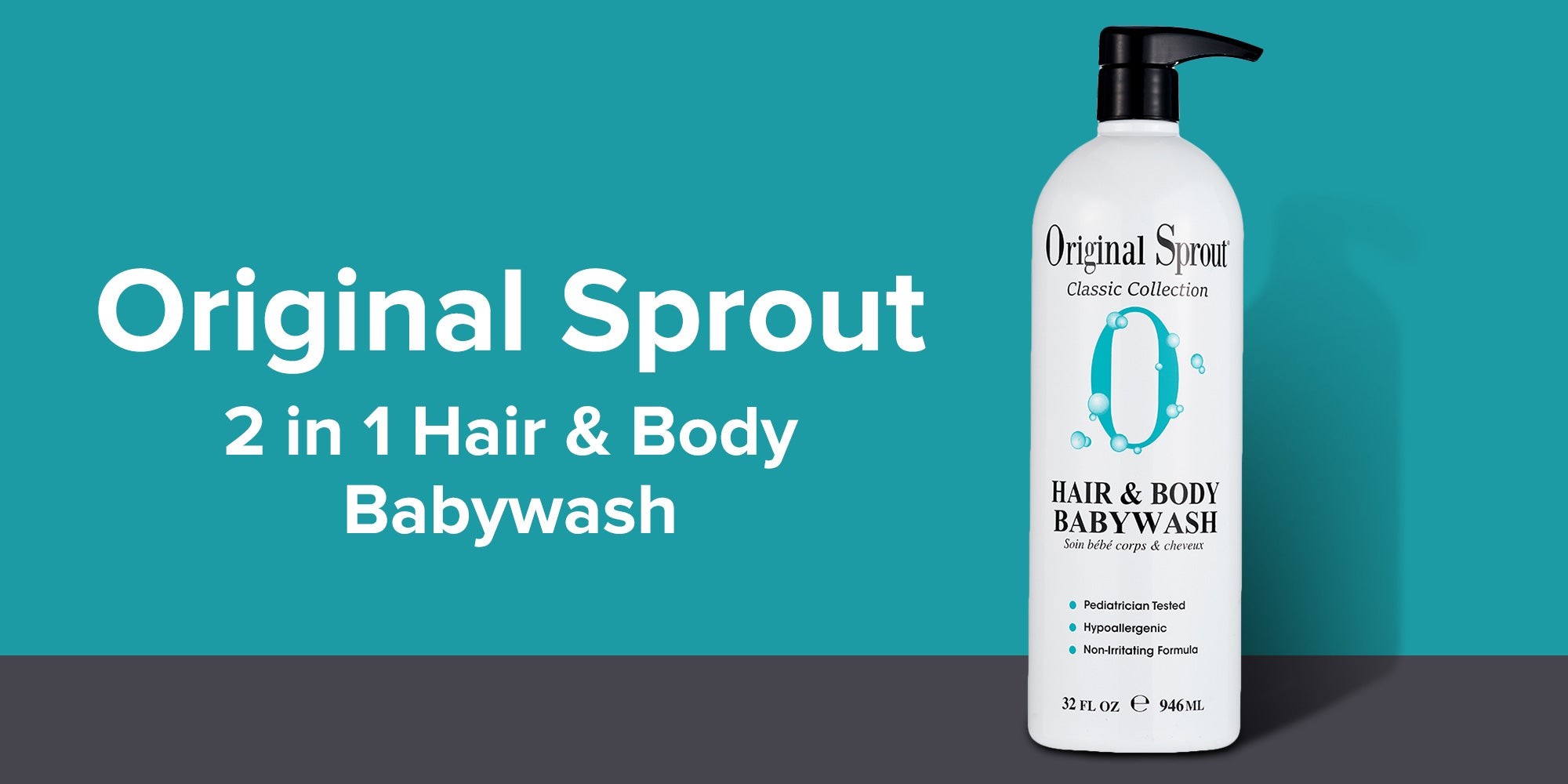 Hair And Body Wash With Non Irritating Formula