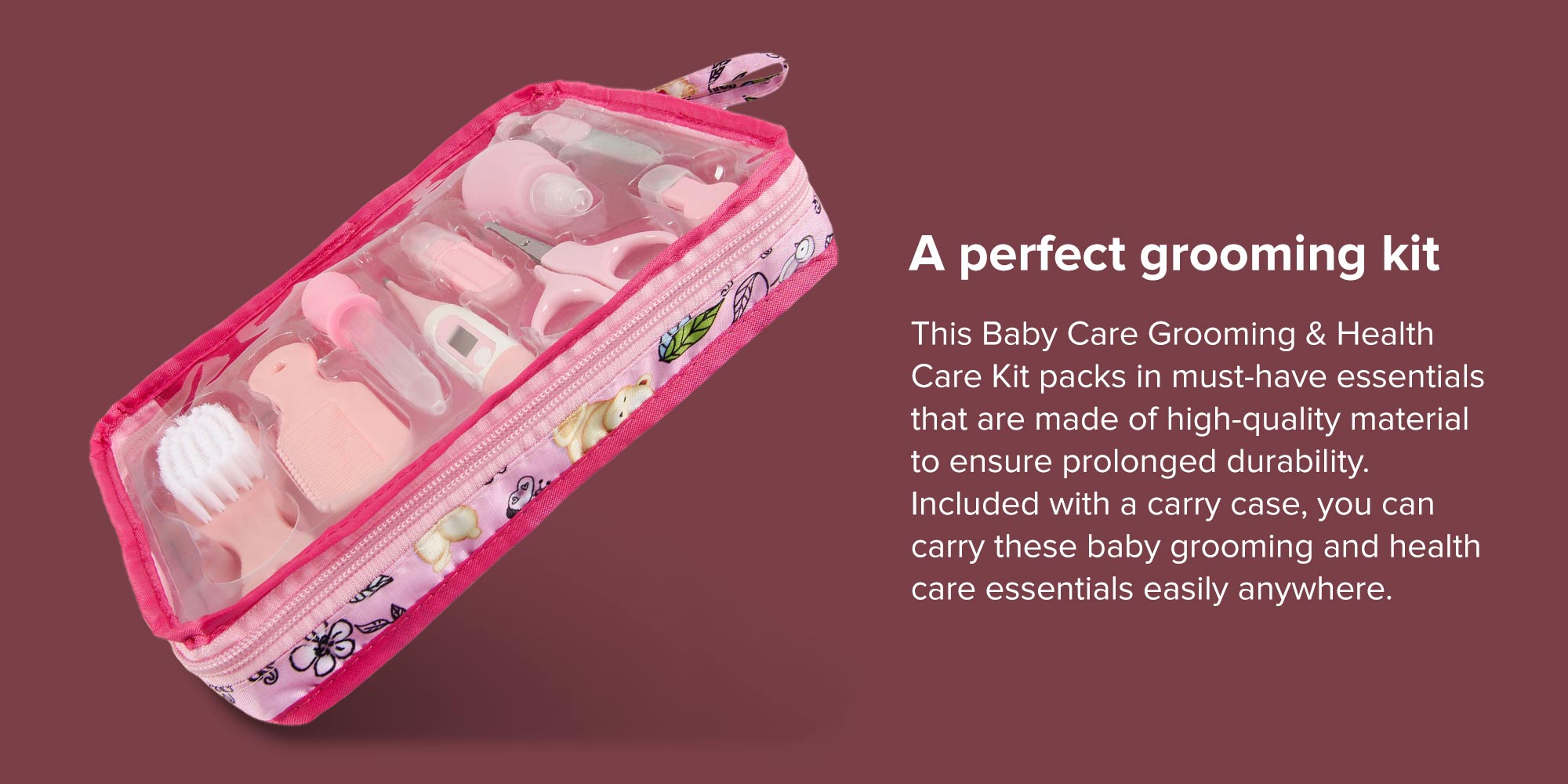 9-Piece Baby Care Grooming & Health Care Kit