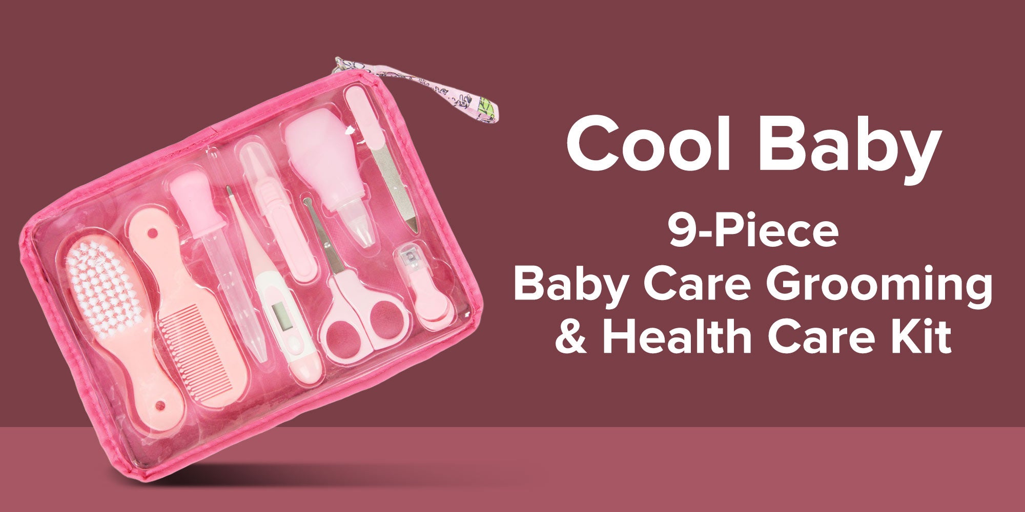 9-Piece Baby Care Grooming & Health Care Kit