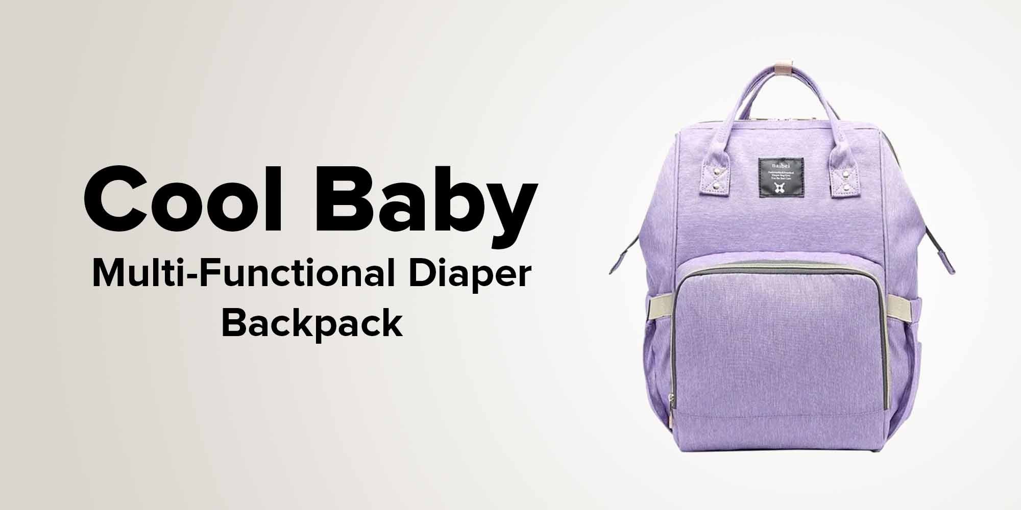 Multi-Functional Diaper Backpack