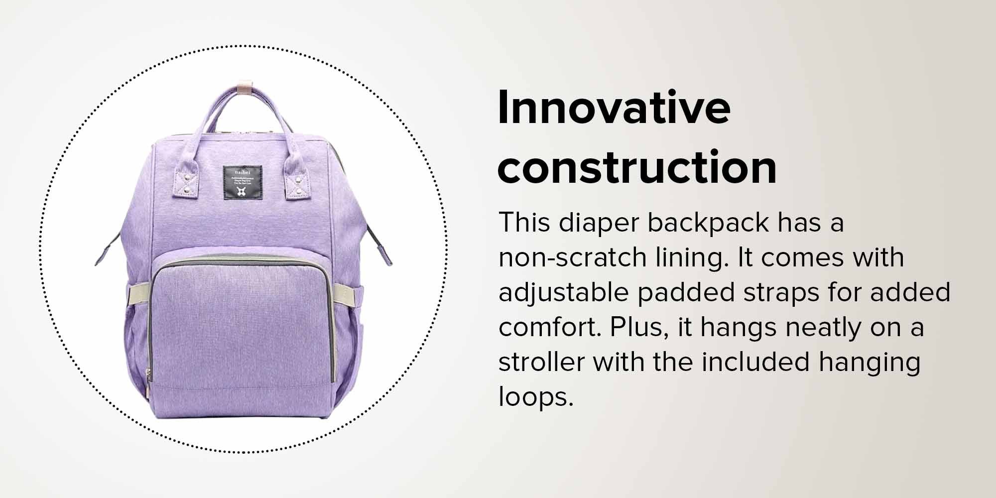 Multi-Functional Diaper Backpack