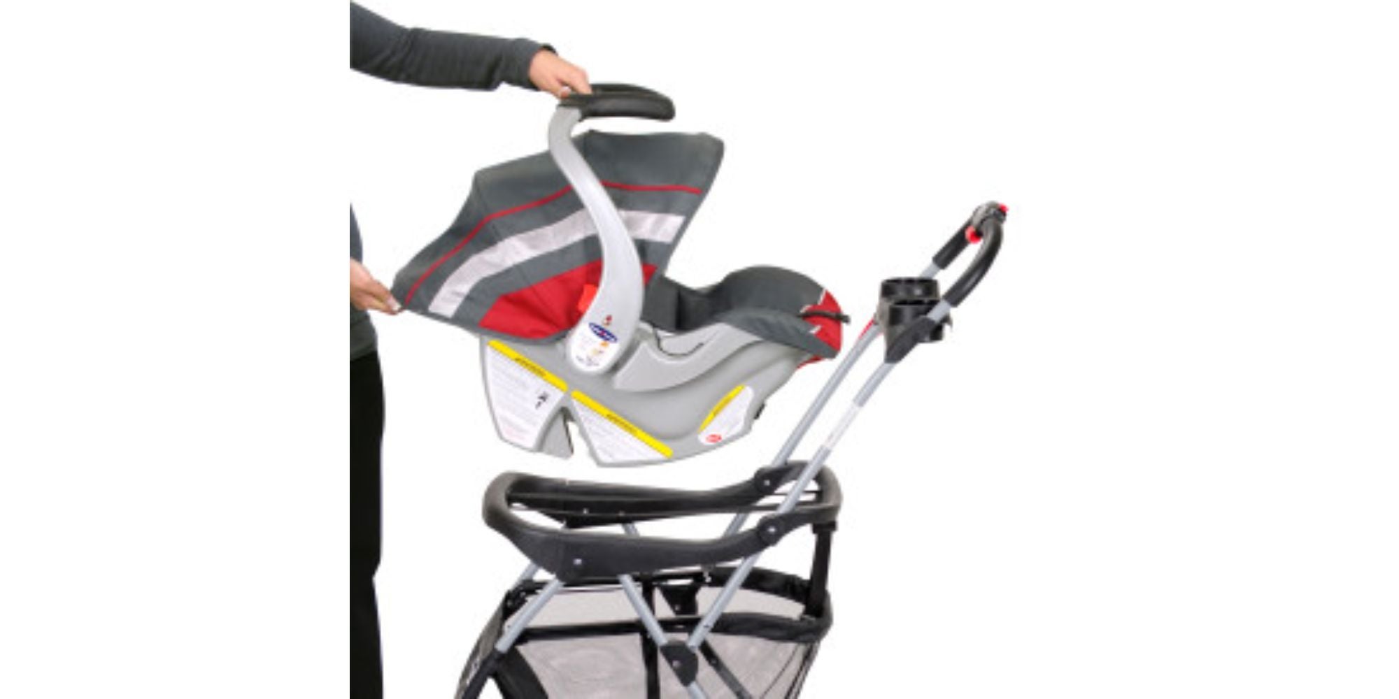 Snap-N-Go EX Universal Infant Car Seat Carrier - Black/Grey