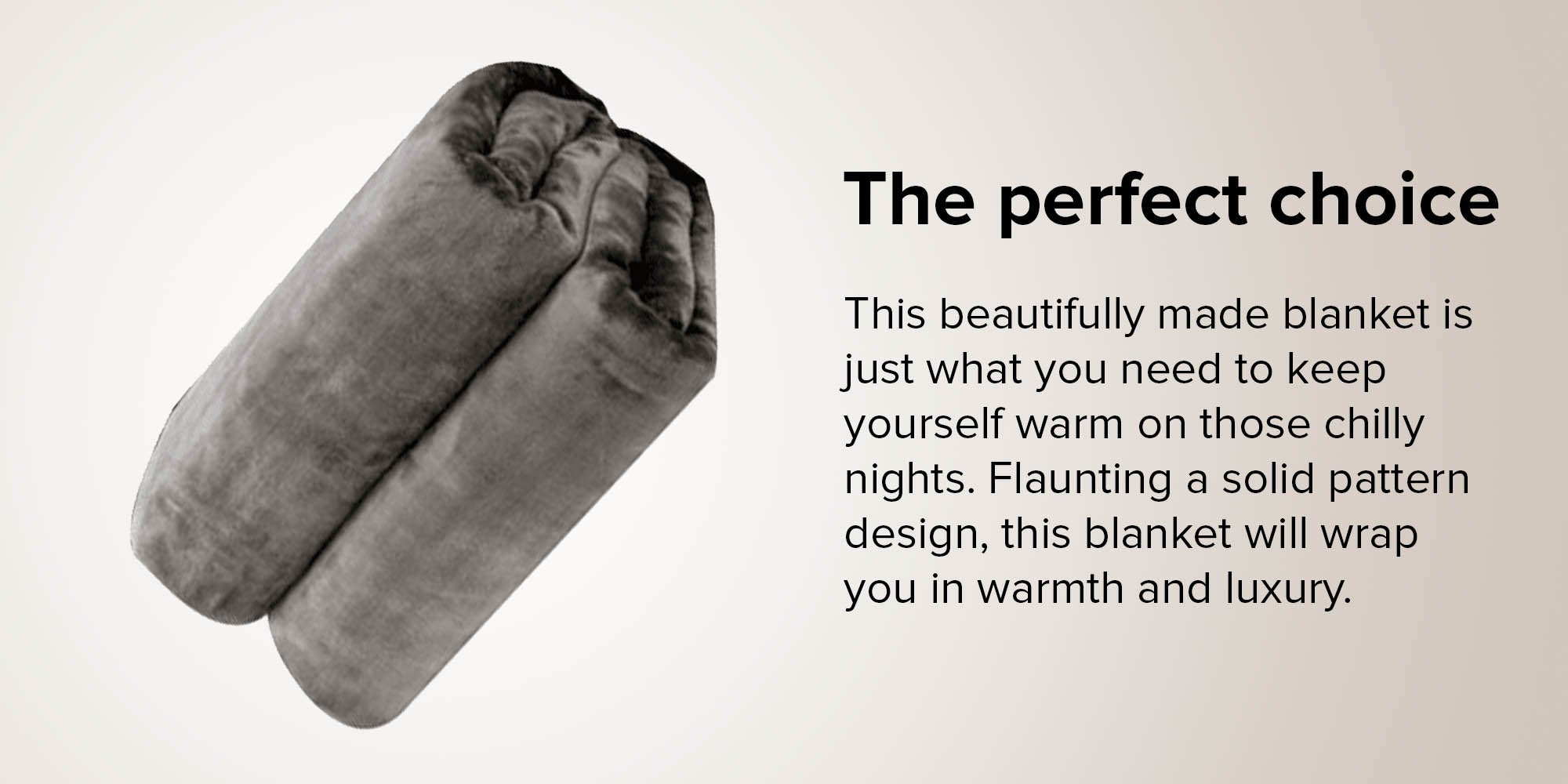 Solid Colour Flannel Blanket Flannel Grey 180x200cm