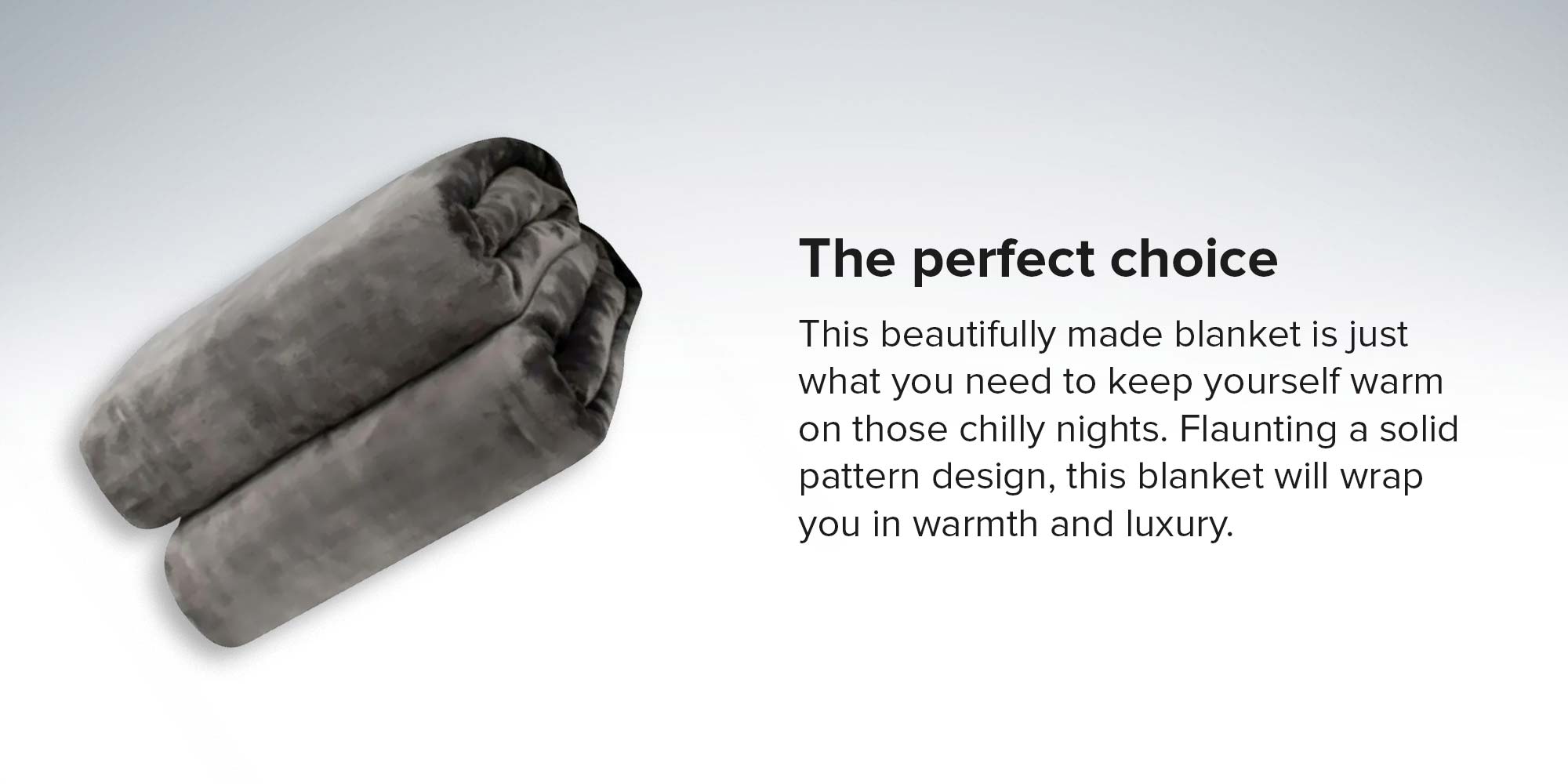 Flannel Blanket Flannel Grey 200x230cm