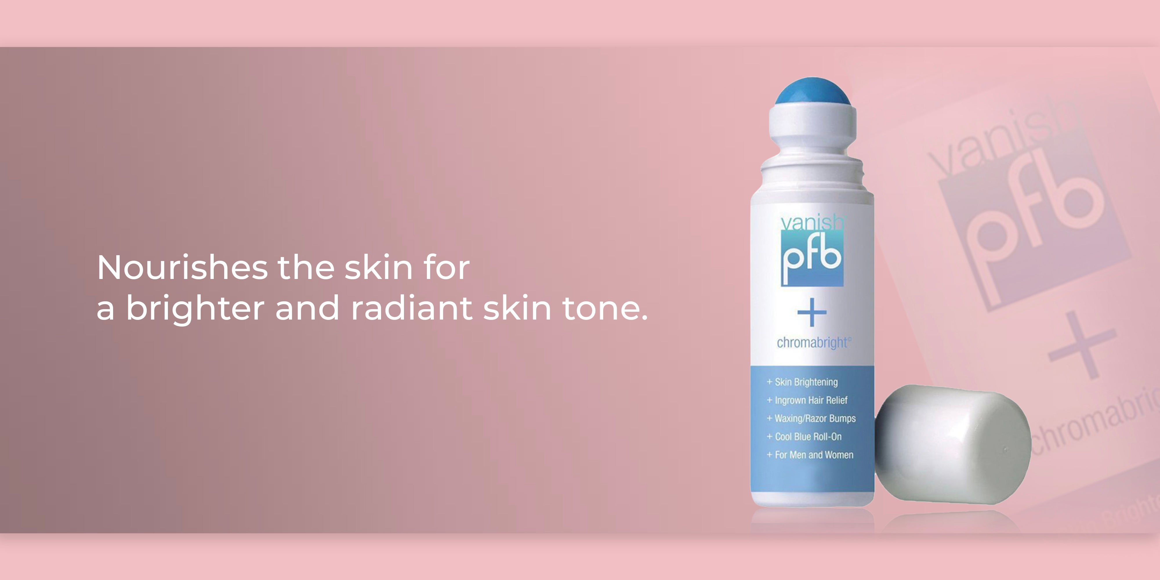 PFB Chromabright Waxing Roll On 93grams