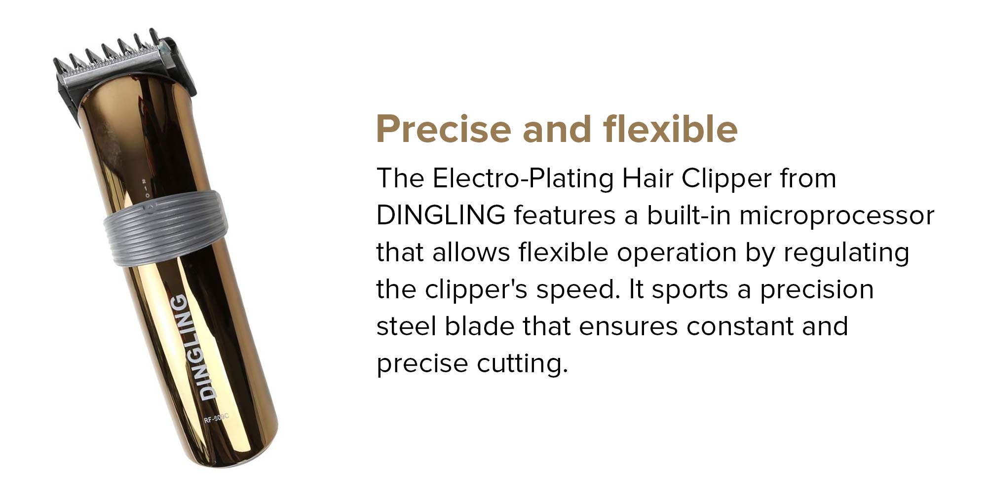 Professional Hair Clipper Black/Silver 46x44x43cm
