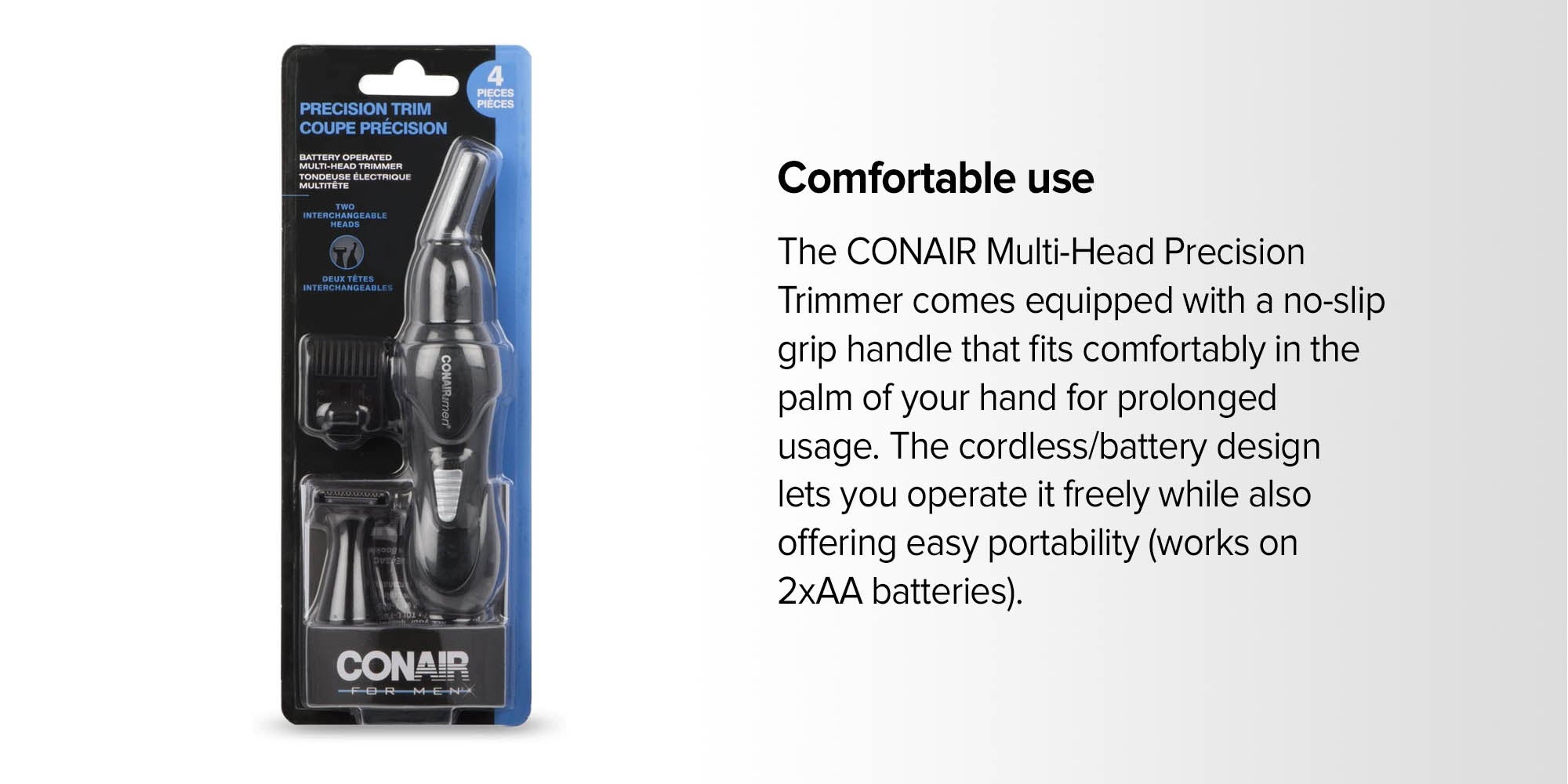 Multi-Head Precision Trimmer Black