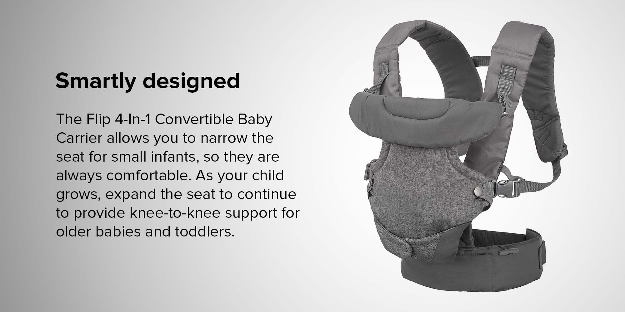 Flip 4-In-1 Convertible Carrier - Grey